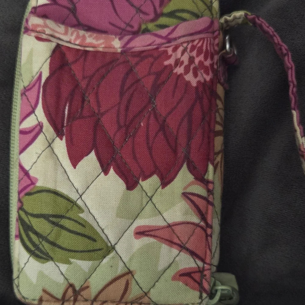 Floral Vera Bradley Wristlet Wallet - Picture 3 of 6